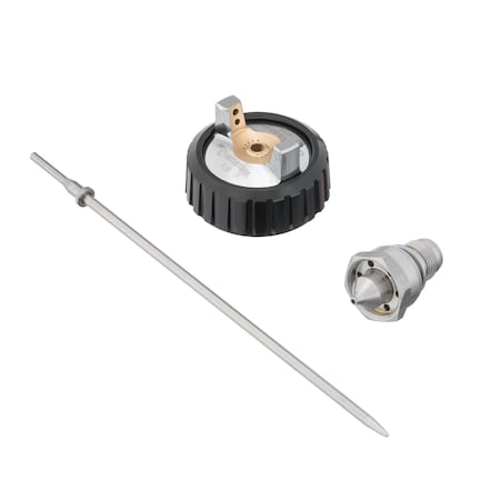 Intertool HVLP Air Spray Gun Needle, Nozzle, Air Cap Set, 1.8 mm PT08-2618